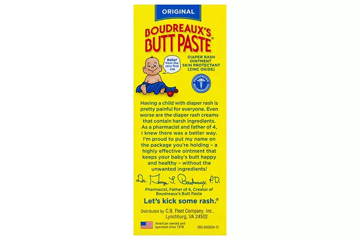  Boudreaux S Butt Paste Diaper Rash Ointment