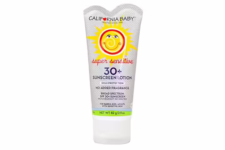 California Baby SPF 30+ Fragrance Free Sunscreen