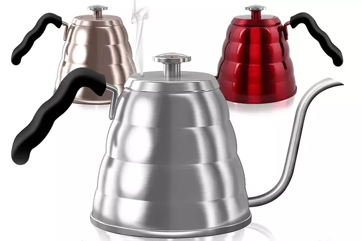 Dealz frenzy Pour Over Kettle with Thermometer