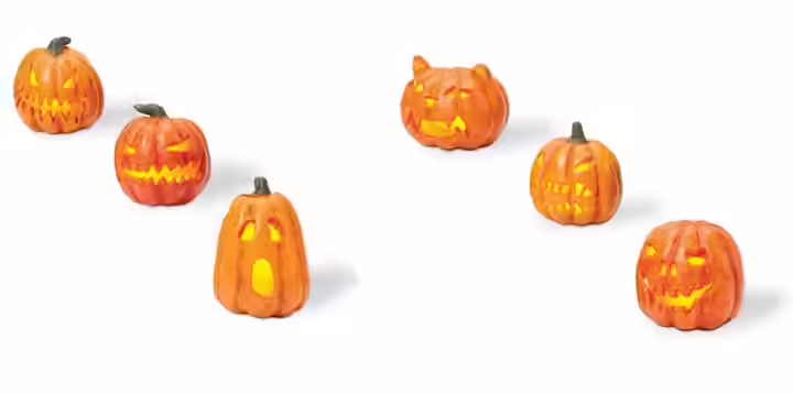 Department 56 Lit Jack-O’-Lanterns