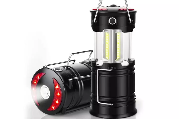 EZORKAS Collapsible Rechargeable LED Camping Lantern