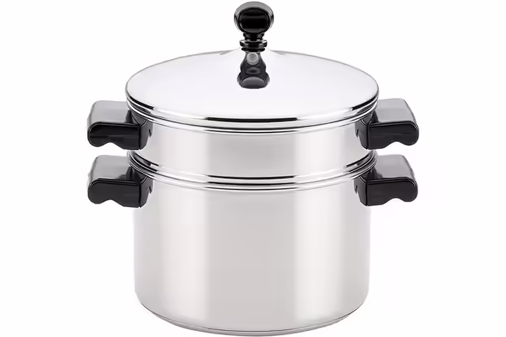 Farberware Stainless Stack “N’ Steam Saucepot And Steamer