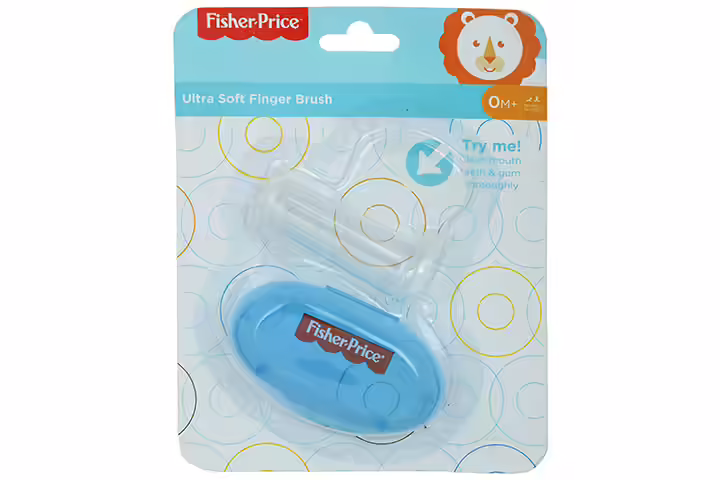 Fisher-Price Silicone Baby Finger-Brush
