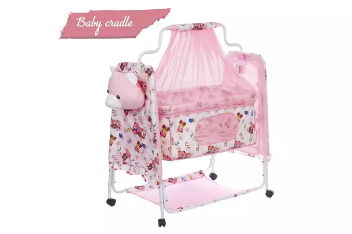 Fun Baby Cozy New Born Baby Cradle