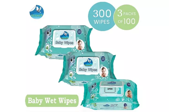 Glider baby weight wipes