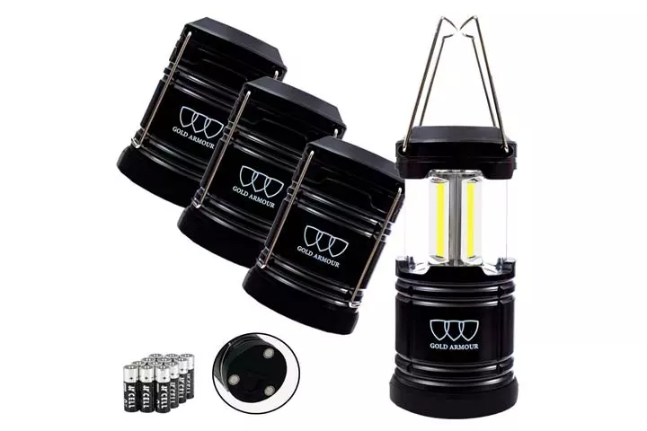 Gold Armour Portable LED Camping Lantern