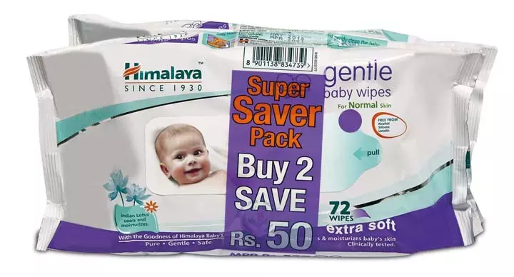 Himalaya Gentle Baby Wipes