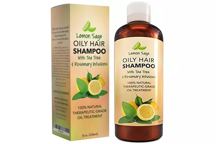 Honeydew Lemon Sage Oily Hair Shampoo