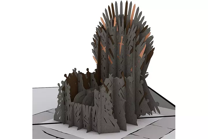 Iron Throne Pop Up Card