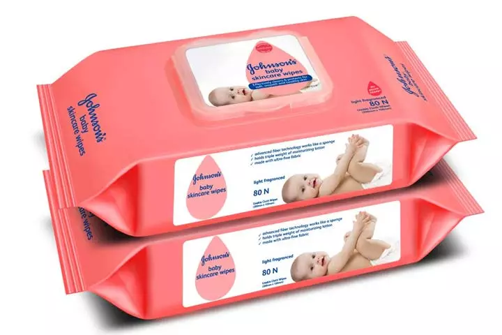 Johnson baby wipes