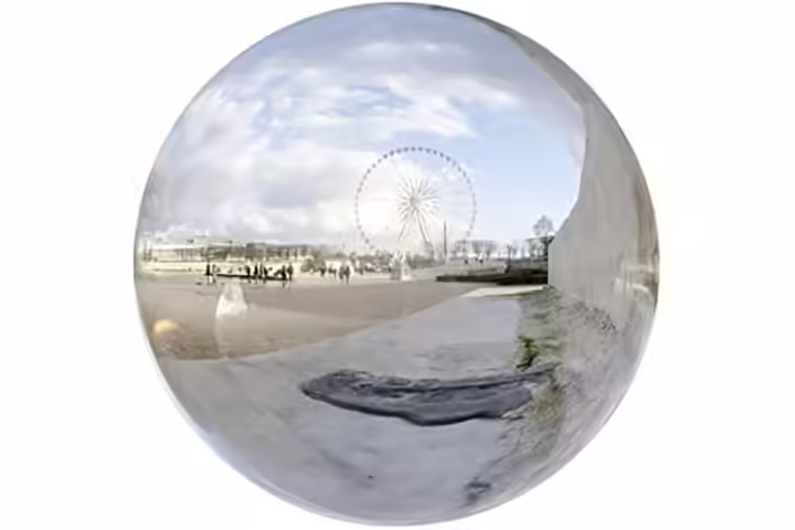 Lenstop 80mm K9 Crystal Glass Ball