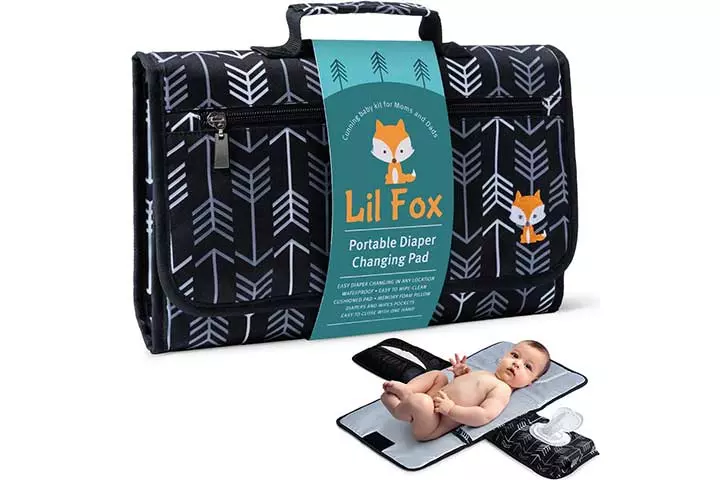 Lil Fox Portable Diaper Changing Pad