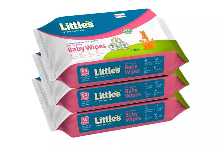 Little Soft Cleansing Baby Wipes