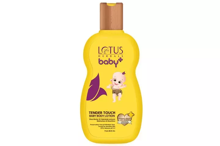 Lotus Herbal Baby Tender Touch Baby Body Lotion