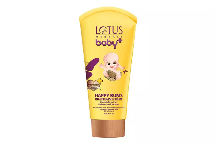  Lotus Herbals Baby + Happy Bums Diaper Rash Cream