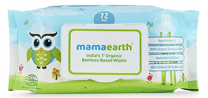 Mama Earth Organic Babu Based Baby Wipes