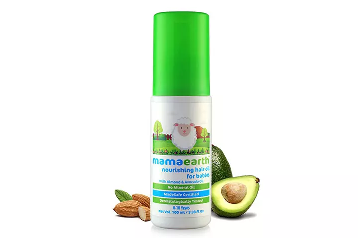 Mamaarth Nursing Hair Oil for Babies