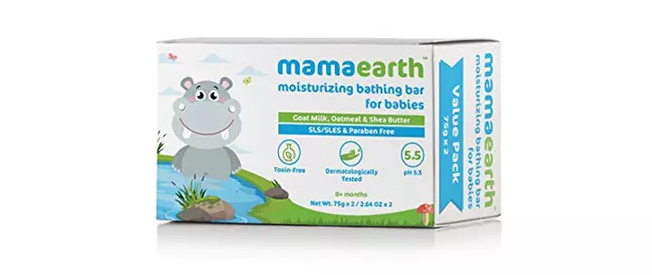 Mamaearth Moisturizing Baby Bathing Soap Bar