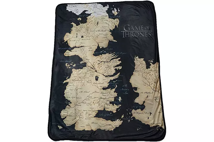 Map of Westeros Blanket