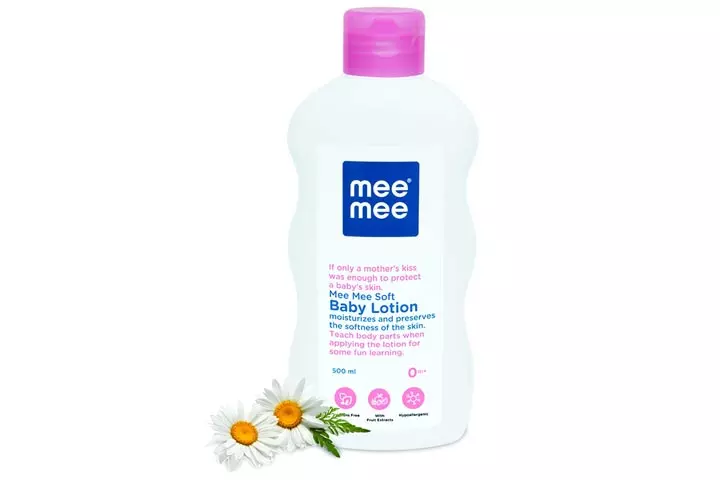 Me baby baby lotion with fruit extract