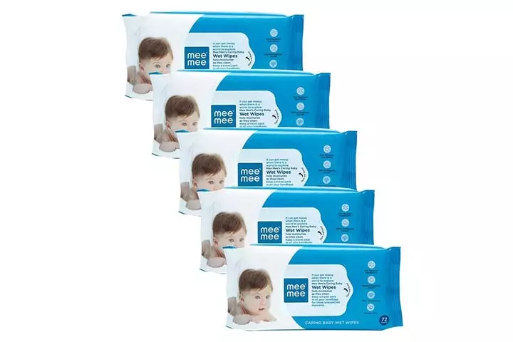 Mi me baby gentle weight wipes