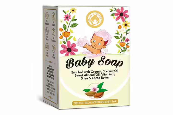 Mom & World Extra Soft Natural Baby Soap