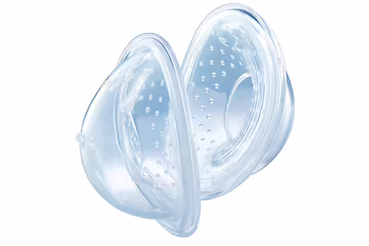 NUK breast shell set