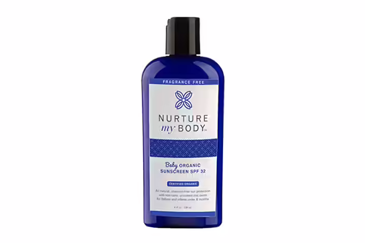Nurture My Body Organic Baby Sunscreen - SPF 32