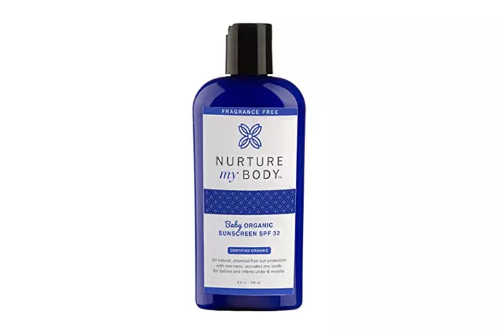  Nurture My Body Organic Baby Sunscreen - SPF 32