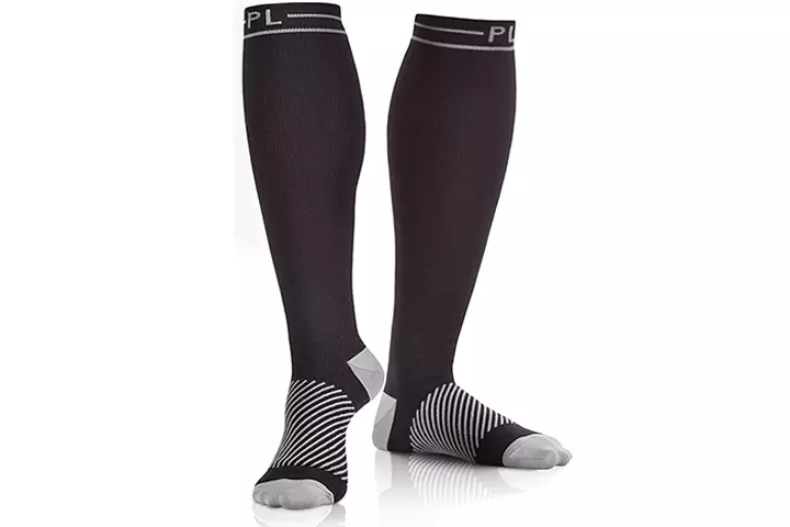 POWERLIX Knee High Compression Socks