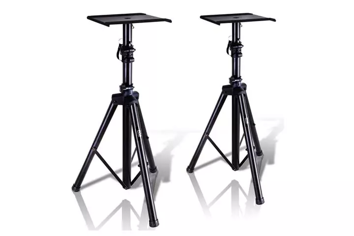 Pyle Dual Monitor Studio Speaker Stand