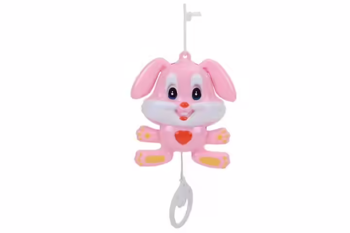 Sajni Cradle Hanger Bell Musical Dancing Rabbit