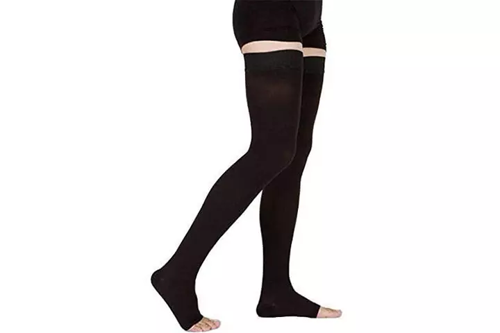 TOFLY Thigh High Compression Stockings