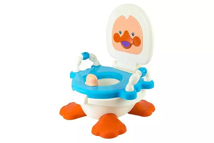 Truefay Plastic Plastic Duck Shaped Potty Sheet