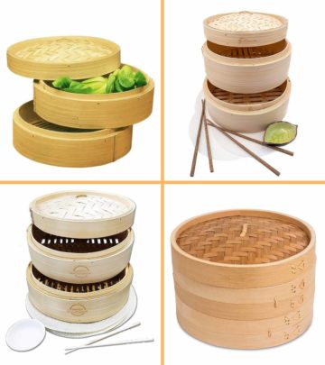 The bamboo steamers are for the lovers of steamed food to help them bring authentic Asian cooking home.