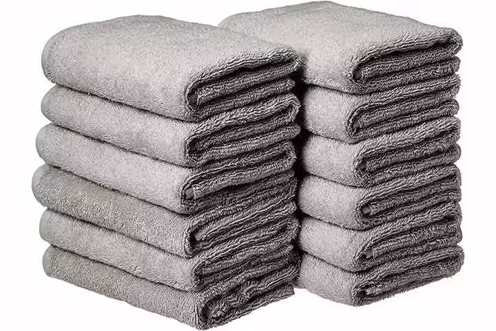 AmazonBasics Cotton Hand Towels