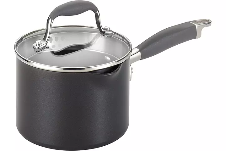 Anolon Hard Anodized Saucepan