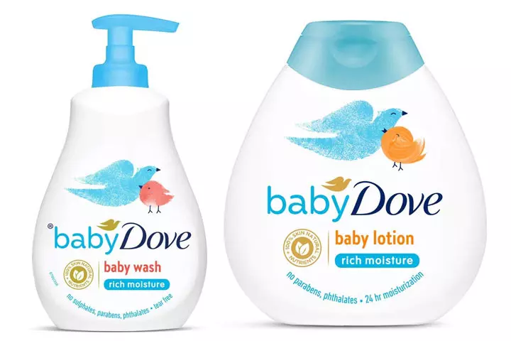 Baby Dove Rich Moisture Hair To Toe Baby Wash