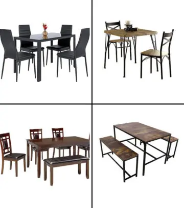 A durable and long-lasting dining table set is a great investment for your dining room.