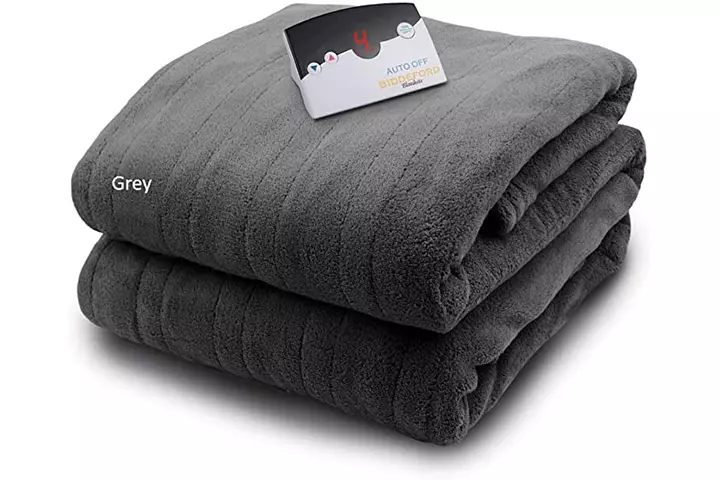 Biddeford Blankets Micro Plush Electric Heated