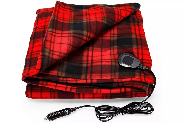 Camco Polar Fleece Heated Blanket