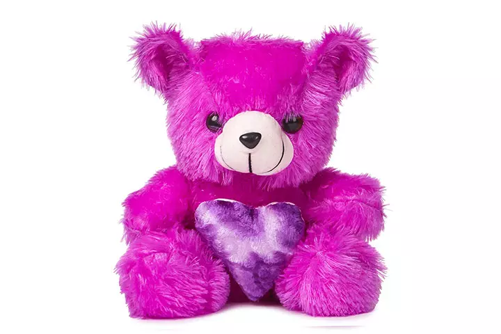  Deals India Purple Heart Teddy Bear Soft Toy