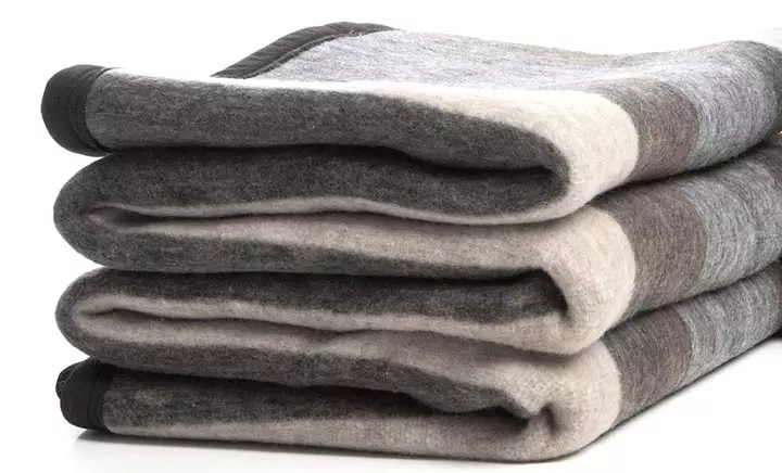 Desert Breeze Distributing Alpaca and Sheep Wool Blanket