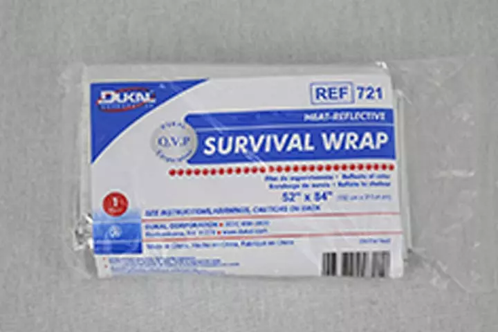 Dukal Heat-Reflective Survival Wrap