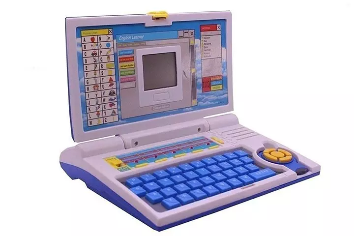 E Snipe Mart 20 Activities and Games Fun Laptop Notebook Computer Toy for Kids