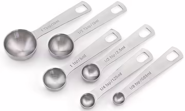 1Easylife Stainless-Steel Measuring Spoons