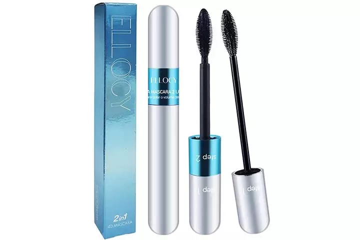 Ellocy 4D Silk Fiber Lash 2-in-1 Mascara 