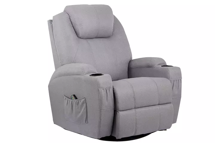 Esright Fabric Massage Recliner Chair