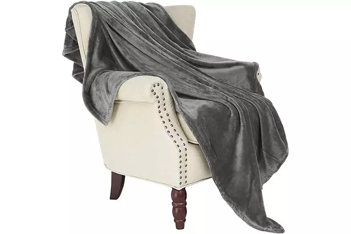 Exclusive Mezcla Large Flannel Fleece Throw Blanket