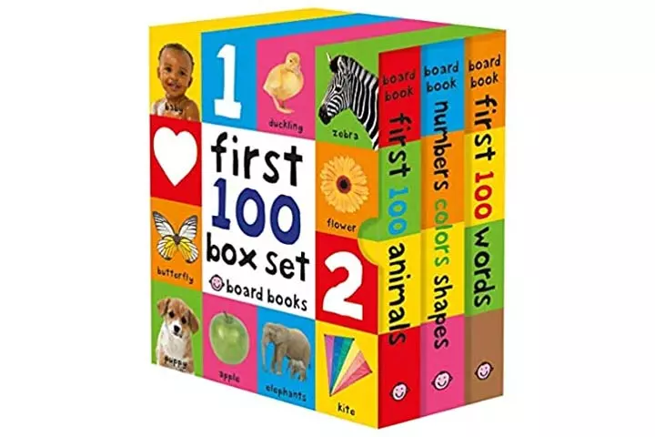 First 100 Board Book Box Set by Roger Priddy